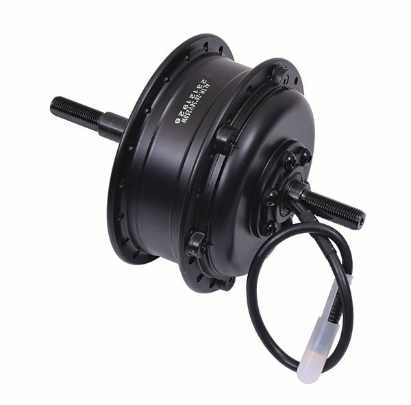 ALTER 36V/48V 350W (037 PRO) CYCLE HUB MOTOR KIT , BLACK {KEYLESS START & MOTOR LOCK FUNCTION} Alter Bikes