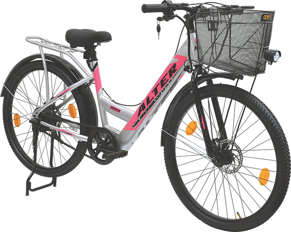 Alter 26" 002S-FLY Model Electric Cycle with 36V 250W BLDC HUB Motor | 95% PREASSEMBLED with Charger Alter Bikes