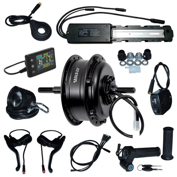 ALTER 36V 250W (014 - WP) CYCLE HUB MOTOR KIT(MULTI SPEED) {ALL CONNECTORS ARE WATERPOOF} - Alter Bikes