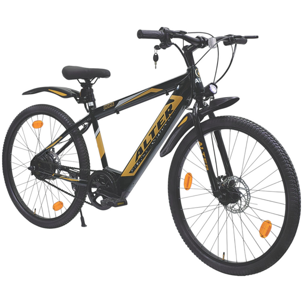 Alter 26" 002S Model Electric Cycle with 36V 250W BLDC HUB Motor | LI-ION BATTERY | 95% PREASSEMBLED with Charger Alter Bikes