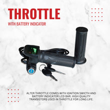 ALTER 36V 350W (036 PRO) CYCLE HUB MOTOR KIT, BLACK Alter Bikes