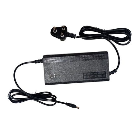 24V 2A (ROUND - PIN) Smart E - Bike Charger with Reverse Polarity Function & Auto cut off Function, Output Voltage / Current: 29.4V - Alter Bikes