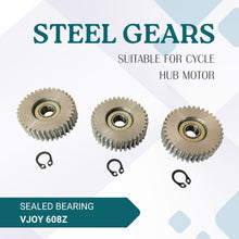 ALTER Steel Gears for 250-350W E-Bike Hub Motor (Set of 3) – 36 Teeth VJOY 6 Alter Bikes