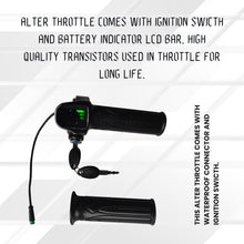 ALTER Full Twist Throttle Waterproof Battery Indicator Ignition TT87WP Alter Bikes