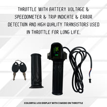 ALTER Throttle with Colorful LCD Screen & Key Ignition TT87PROC Alter Bikes