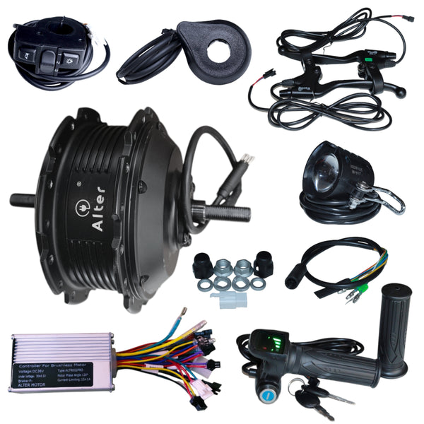 ALTER 36V 250W (002S PRO) CYCLE HUB MOTOR KIT (SINGLE SPEED) Alter Bikes