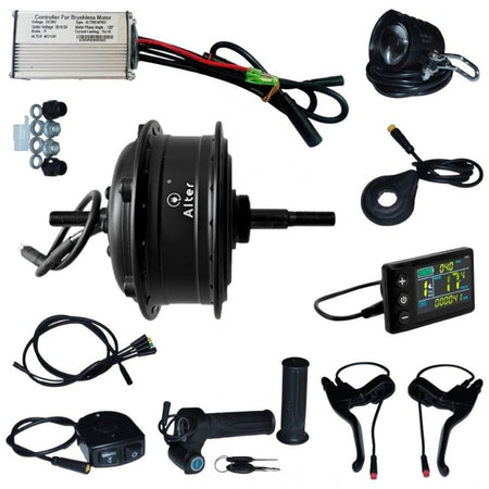 ALTER 36V 250W (IN-014 PRO) CYCLE HUB MOTOR KIT(MULTI SPEED) {ALL CONNECTORS ARE WATERPOOF} Alter Bikes