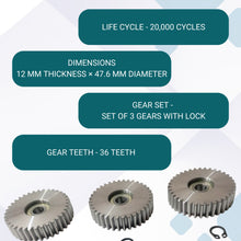 ALTER Steel Gears for Fat Bike Hub Motor - 36 Teeth (Set of 3) Alter Bikes
