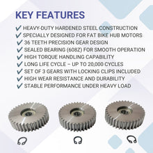 ALTER Steel Gears for Fat Bike Hub Motor - 36 Teeth (Set of 3) Alter Bikes
