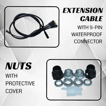 ALTER 36V 250W (014-WP) CYCLE HUB MOTOR KIT (BLACK) {ALL CONNECTORS ARE WATERPOOF} Alter Bikes