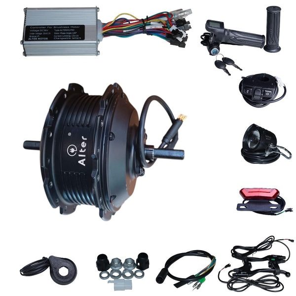 Alter Metal 36V250W (001Pro) Cycle Hub Motor Kit-Black Alter Bikes