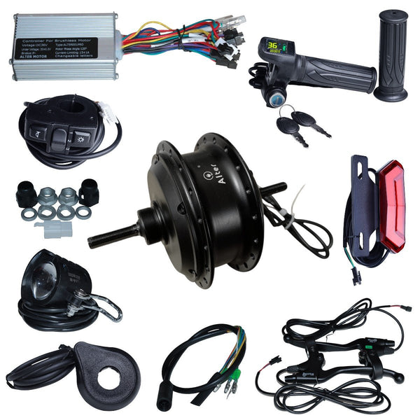 ALTER 001 PRO 40H (40 HOLES) 36V 250W CYCLE HUB MOTOR KIT - Alter Bikes