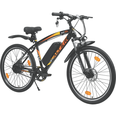 ALTER 26" (016PRO) ELECTRIC CYCLE | REMOVABLE BATTERY| INBUILT CONTROLLER |ALL WATERPROOF CONNECTOR | PAS 3 CONTROL MODE (ORANGE & YELLOW, 13AH) - Alter Bikes