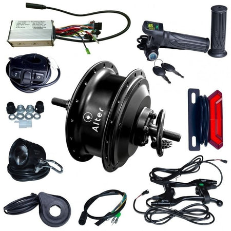 ALTER 36V 250W (001 PRO) CYCLE HUB MOTOR KIT (SINGLE SPEED) - Alter Bikes