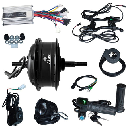 ALTER 36V 250W (002S) CYCLE HUB MOTOR KIT (MULTI SPEED) - Alter Bikes