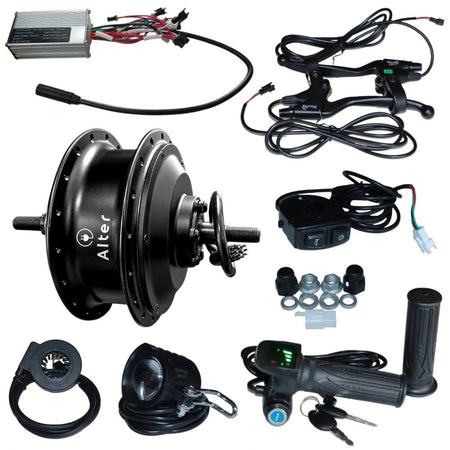 ALTER 36V 250W (002S) CYCLE HUB MOTOR KIT (SINGLE SPEED) - Alter Bikes