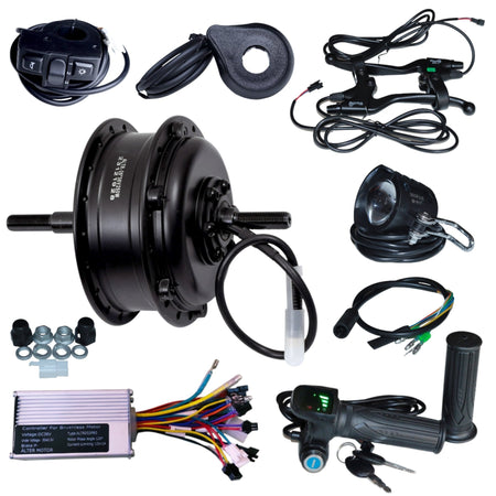 ALTER 36V 250W (002S PRO) CYCLE HUB MOTOR KIT (MULTI SPEED) - Alter Bikes