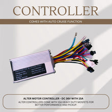 ALTER 36V 250W (002S PRO) CYCLE HUB MOTOR KIT (MULTI SPEED) - Alter Bikes