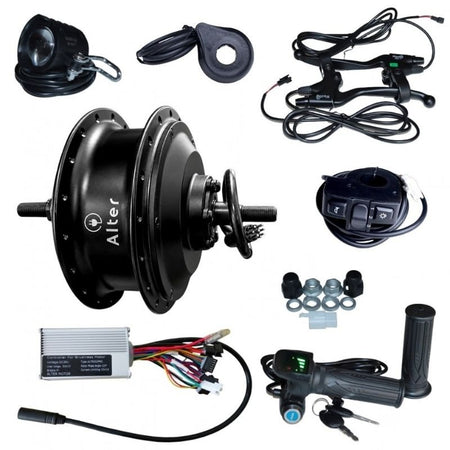 ALTER 36V 250W (002S PRO) CYCLE HUB MOTOR KIT (SINGLE SPEED) - Alter Bikes
