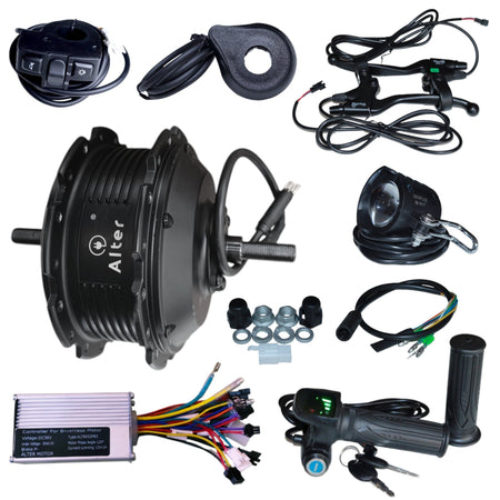 ALTER 36V 250W (002S PRO) CYCLE HUB MOTOR KIT (SINGLE SPEED) - Alter Bikes