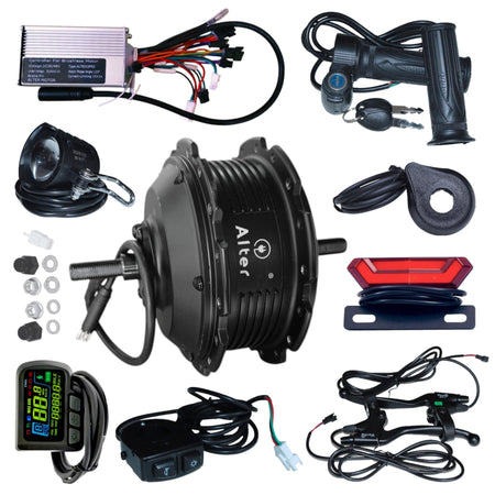 ALTER 36V 250W (003 PRO) CYCLE HUB MOTOR KIT (SINGLE SPEED) - Alter Bikes