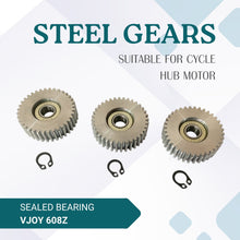 ALTER Steel Gear for 250-350W E-Bike Hub Motor (Set of 3) – 36 Teeth VJOY 6 - Alter Bikes