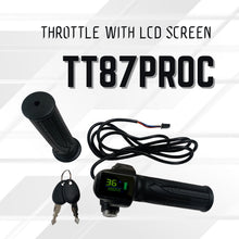 ALTER Throttle with Colorful LCD Screen & Key Ignition TT87PROC - Alter Bikes