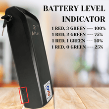 ALTERABATT 36V 13AH LITHIUM ION HAILONG CASE BATTERY {REMOVABLE} BATTERY {BIS CERTIFIED} - Alter Bikes